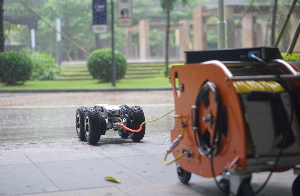 285宝塔桥管道检测机器人