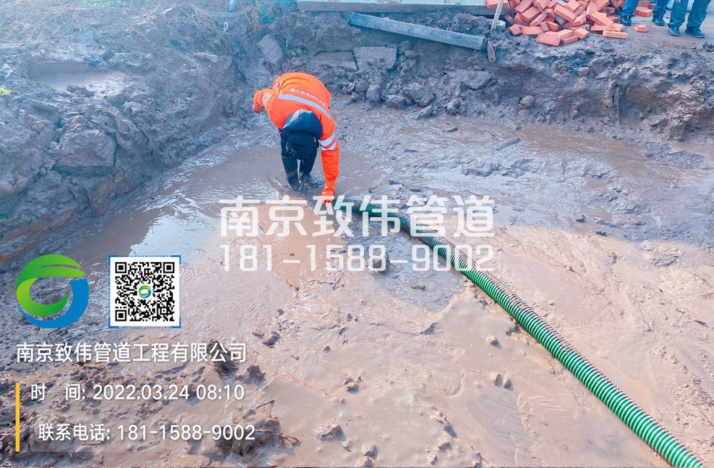 363宝塔桥工地泥浆清理